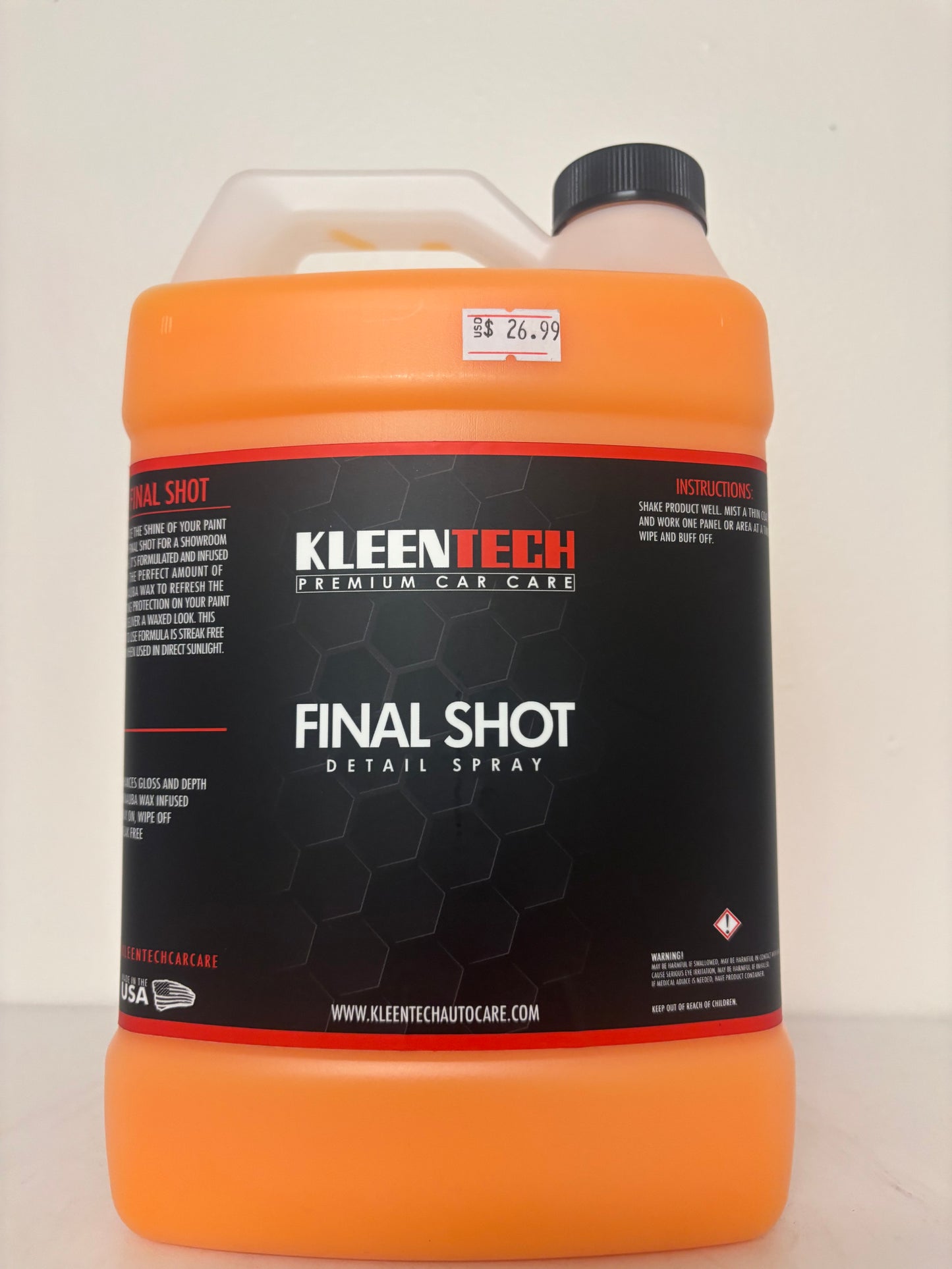 KleenTech Final Shot