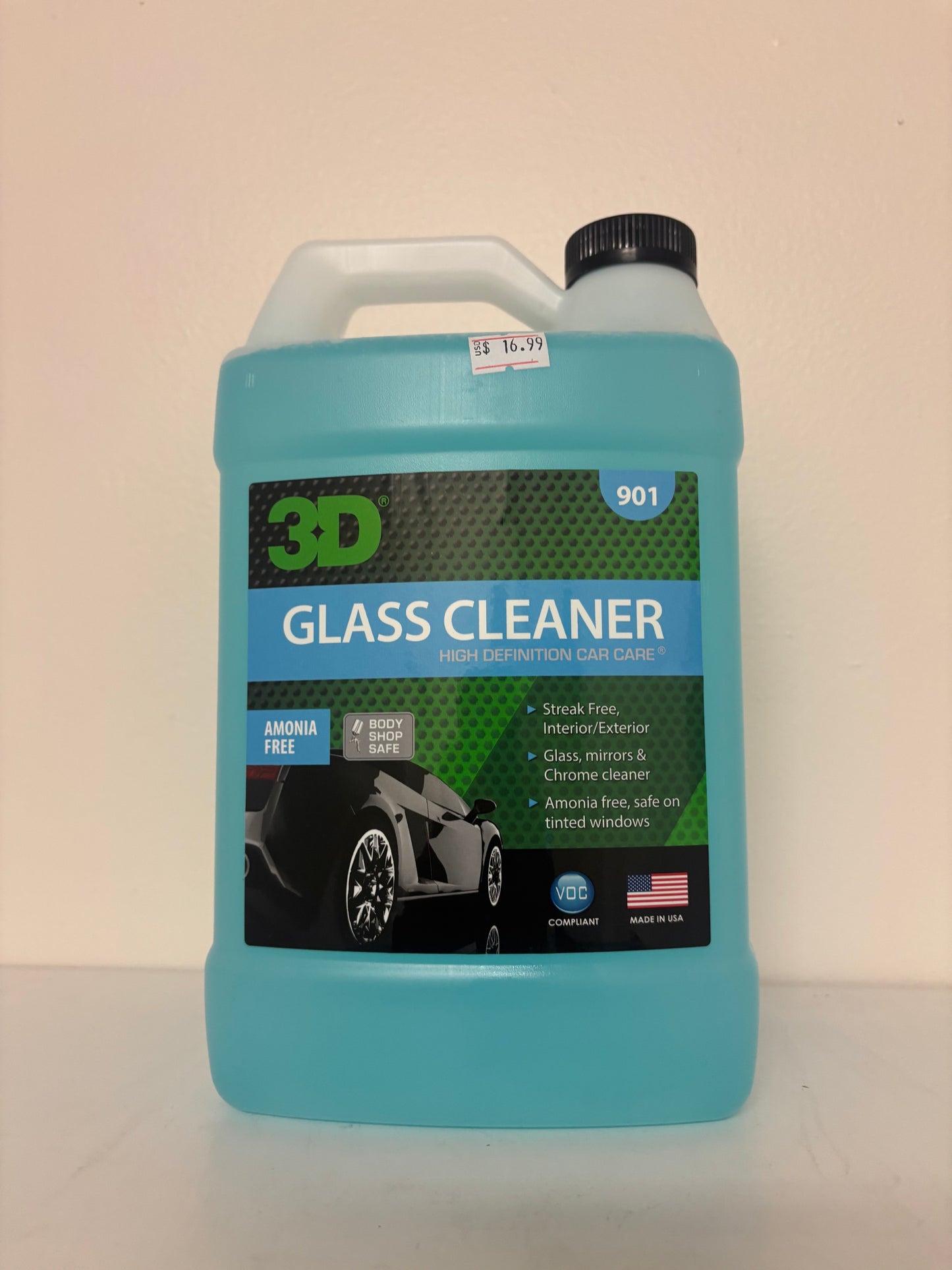 3D Glass Cleaner